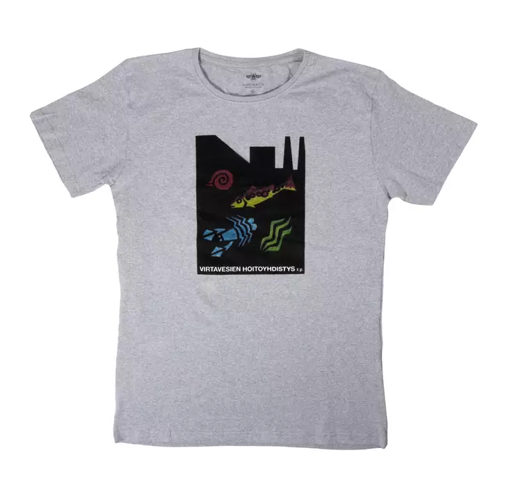 Virtavesien Hoitoyhdistyksen tukipaita - Herren-T-Shirts - 1204202400001 - 1