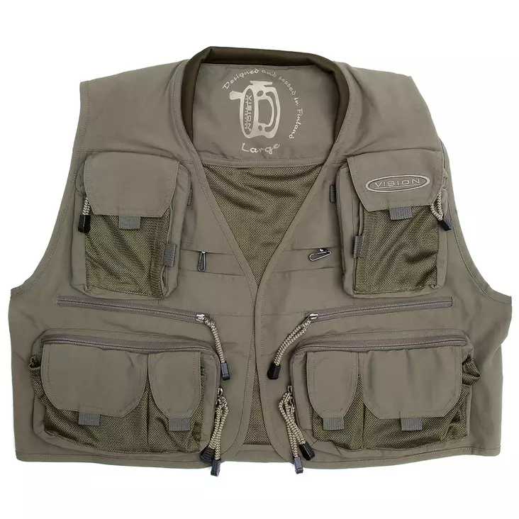 Vision Caribou Vest Green - Fliegenfischen-Westen - 6417512816151 - 3