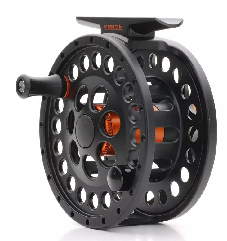 Vision Kalu Black/Orange - Vision-Fliegenrollen - 6417512828611 - 1