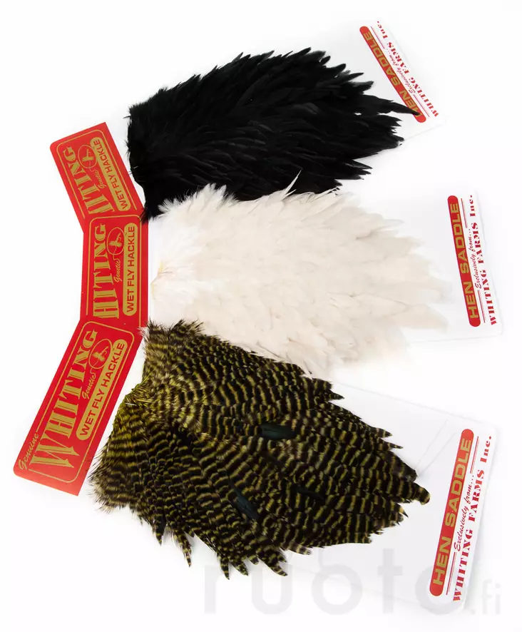 Wet Fly Hen Saddle - Hühnerhälse und Sattelfedern - 4035030011 - 1