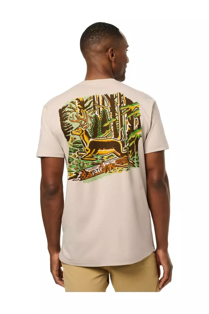 BIG BUCK SST M BONE - Herren-T-Shirts - 888830626771 - 1