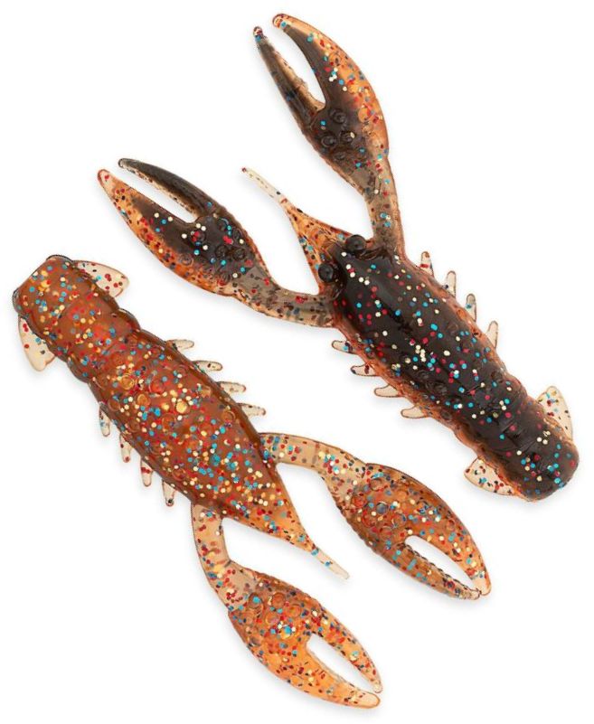 TRD Crawz Angelform Krabbenköder 64mm Aus Weichem Kunststoff – Für Süß- & Salzwasserfische