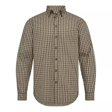 Deerhunter Baldwin Shirt Brown Check - Hemden - 5702827251102 - 1