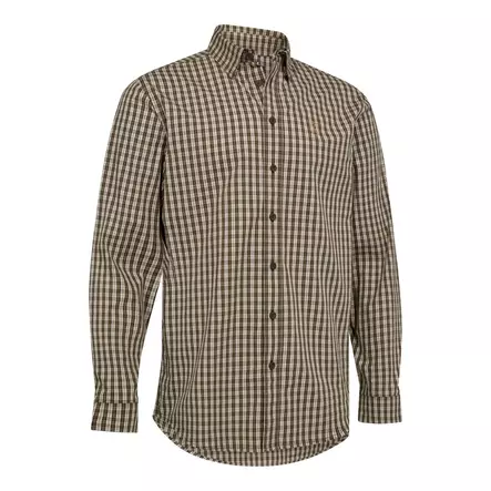 Deerhunter Baldwin Shirt Brown Check - Hemden - 5702827251102 - 2