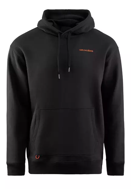 Grundens Displacement DWR Hoodie SL Fisherman Black - Sweatshirts - 0840316341172 - 1