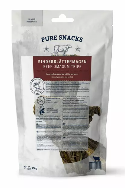 Happy Dog Omasum Tripe 250g - Getrocknete Tierteile - 60892 - 2
