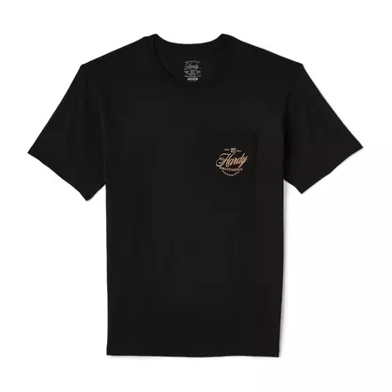 Hardy Script Graphic Tee S - Herren-T-Shirts - 043388019462 - 1