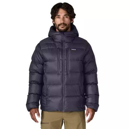 Patagonia Mens Fitz Roy Down Hoody Sunken Blue - Daunenjacken für Herren - 198077408932 - 2