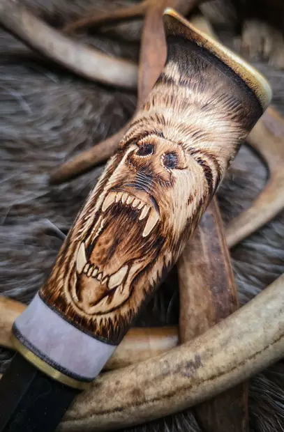 Pohjolan Tulet Bear - Klassische Messer - 55002500002 - 3