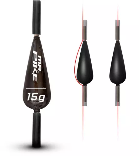 Quantum Mr. Pike Slide Sinker Lead - Schwimmer und Montagen - 4029569206612 - 1