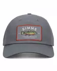 Simms Single Haul Cap Gunmetal Trout - Kappen - 694264669082 - 1
