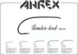 Ahrex HR418 Bomber - Lachsfliegenhaken - 655043957592 - 3