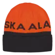 Alaska Reversible Beanie Brown/Orange - Kopfbedeckungen - 6438347050732 - 2