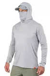 Grundens Tough Sun Masked Hoodie Mist - Hemden - 0840316330572 - 4