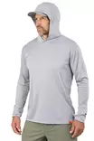 Grundens Tough Sun Masked Hoodie Mist - Hemden - 0840316330572 - 3