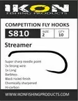 Ikon S810 Barbless Streamer - Streamerhaken - 6430077071612 - 1