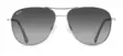 Maui Jim Cliff House - Silver Frame with Neutral Grey Lens - Kunststofflinsen - 603429019662 - 3