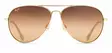 Maui Jim Mavericks - Gold Titanium Frame with HCL Bronze Lens - Kunststofflinsen - 603429022112 - 2