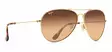 Maui Jim Mavericks - Gold Titanium Frame with HCL Bronze Lens - Kunststofflinsen - 603429022112 - 1