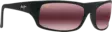 Maui Jim Peahi - Matte Black Frame with Rose Lens - Kunststofflinsen - MM202-022 - 1