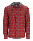 Simms ColdWeather Hoody Auburn Red MC Plaid - Hemden - 694264624692 - 1