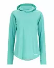 Simms Women's SolarFlex Cooling Hoody Gulf Blue - Hemden - 694264606292 - 1