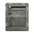 Tasmanian Tiger W-Pouch A5 WR Stone Grey Olive - Taschen für Plate Carriers - 4013236396522 - 2