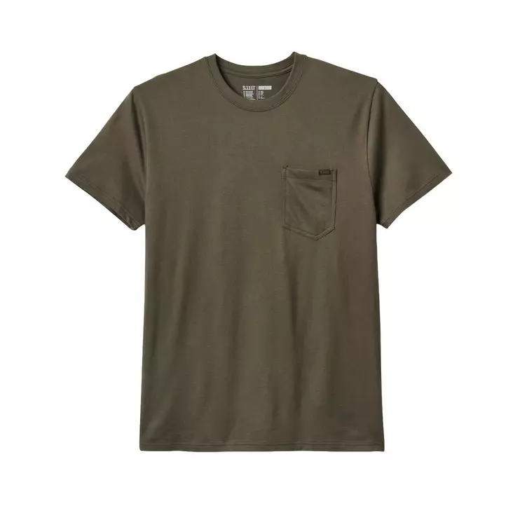 5.11 Elite S/S Tee Ranger Green - Taktische Shirts - 888579973242 - 1