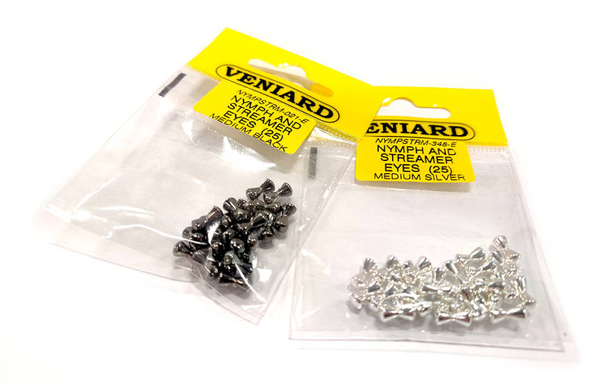 Veniard Nymph & Streamer Eyes Large - Beschwerte Augen - 40200300062 - 2
