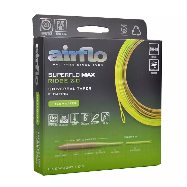 Airflo Superflo Max Ridge 2.0 Universal Taper Float - Schwimmend - 614910105092 - 1