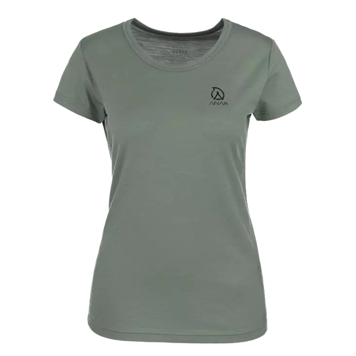 Anar Galda W's Merino T-Shirt Green - Jagdunterwäsche - 6438014294322 - 1