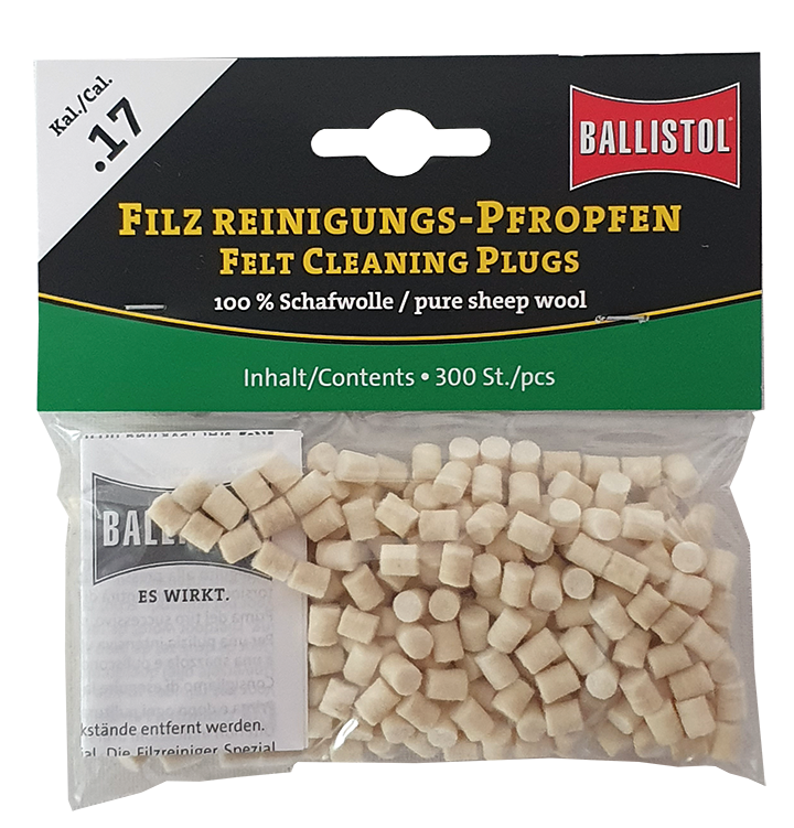 Ballistol Cleaning Felts 300pcs - Andere Waffenreinigungsprodukte - 4017777231892 - 1