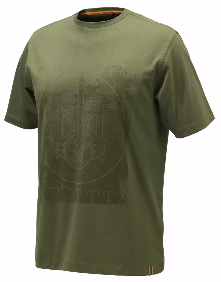 Beretta Logo T-Shirt Dark Olive - Hemden - 8051832531172 - 1