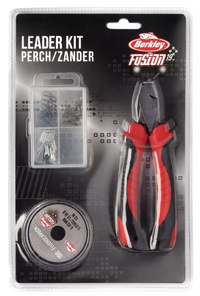 Berkley Fusion19 Leader Kit Zander/Perch Fluorocarbon - Vorfächer - 028632970232 - 1