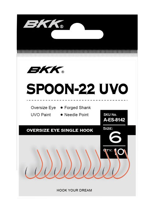 BKK Spoon UV Orange - Haken - 6974190009072 - 1