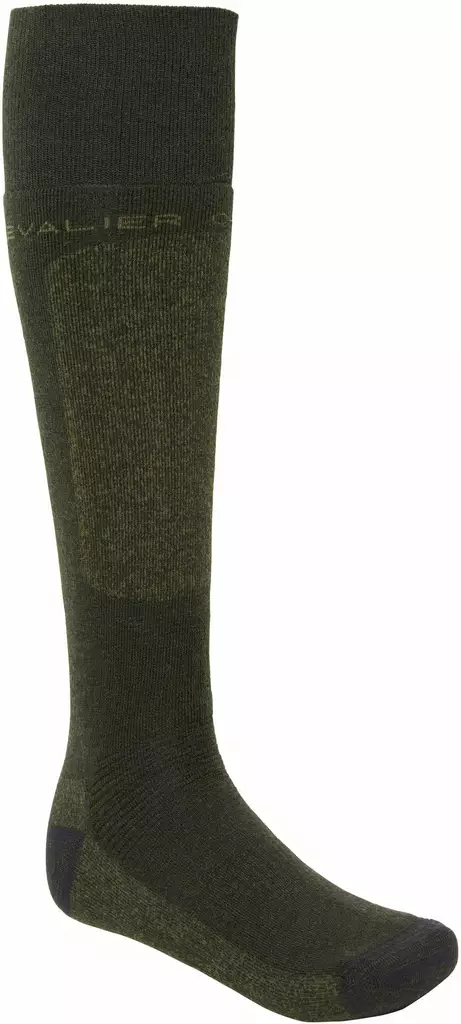 Chevalier High Boot Wool Socks Dark Green - Jagdsocken - 808491139502 - 1