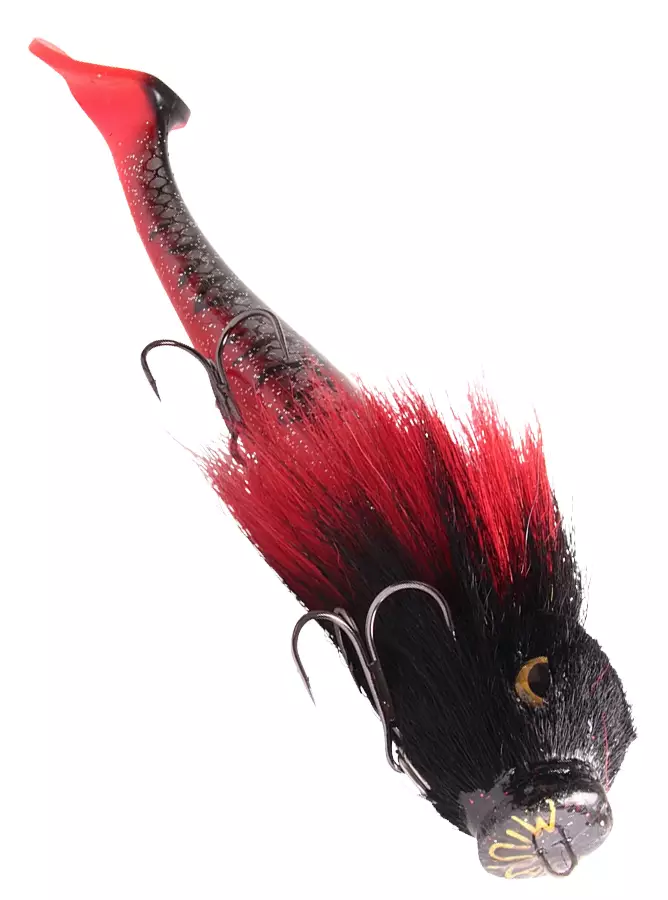 CWC Miuras Mouse Pig Shad 26cm 115g - Weichköder für Hechte über 100g - 3400700992 - 1