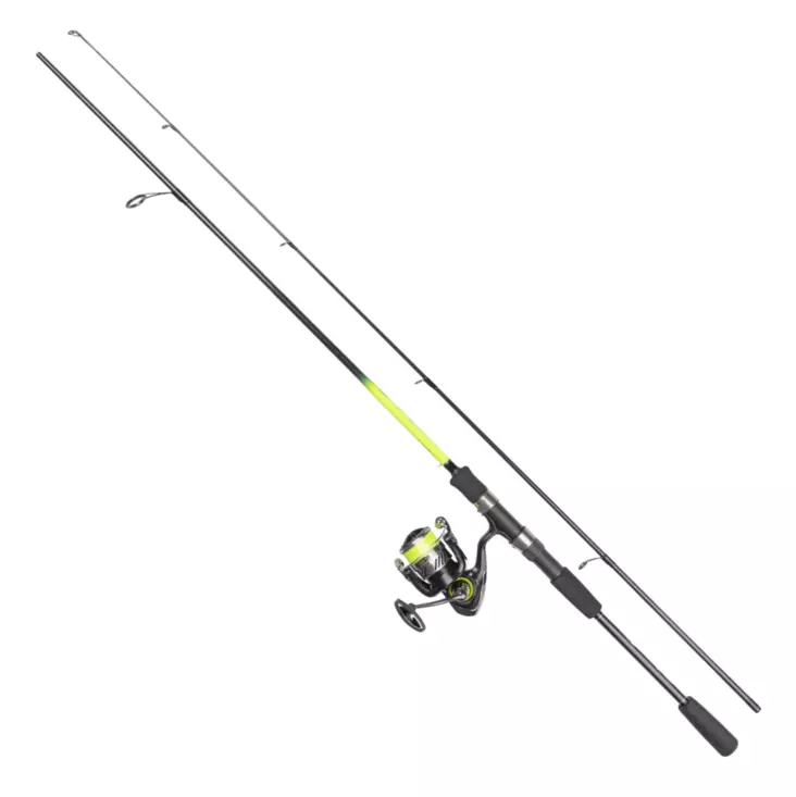 Daiwa Crossfire LT Chartreuse Flame Combo - Allround Spinnsets - 5055545240362 - 1