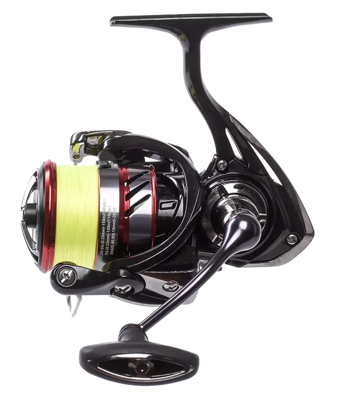 Daiwa Ninja LT + Daiwa J-Braid - Frontbrems-Spinnrollen - 043178617632 - 1