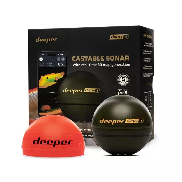 Deeper Smart Sonar CHIRP+ 3 - Deeper Sonare und Zubehör - 4779032950992 - 1