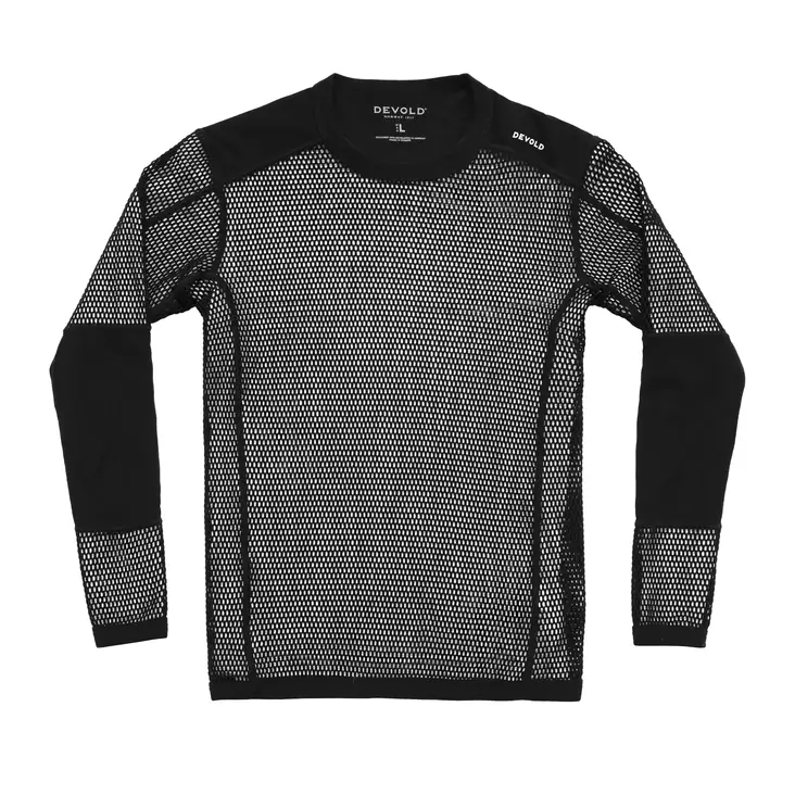 Devold Wool Mesh Pro Shirt Men's Black - Funktionsunterhemden - 7028567755242 - 1