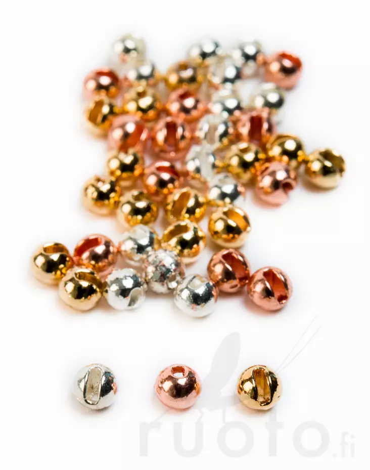 Slotted Tungsten Beads 4,6mm - Wolframperlen - 40200200012 - 1