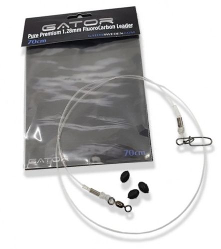 Gator Fluorocarbon Leader 1,28mm 70cm - Vorfächer - 7350068546822 - 1