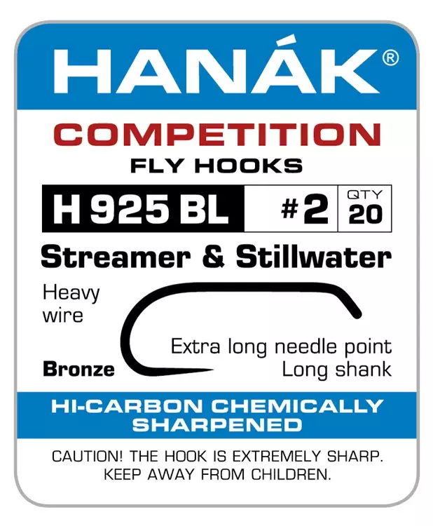 Hanak H925BL Streamer & Stillwater - Widerhakenlose Haken - H925BL02 - 1