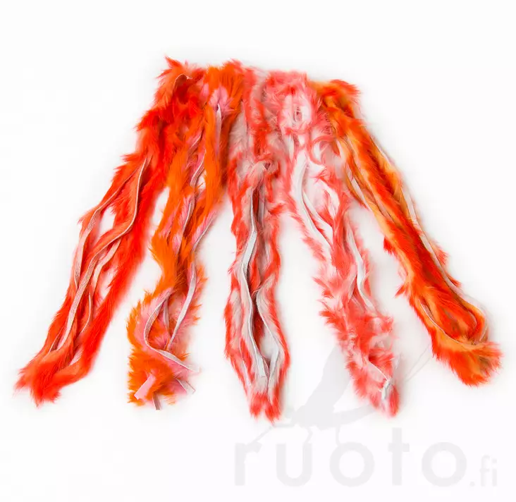 Hareline Flesh Strips Two Tone - Zonkers - 4050030002 - 1