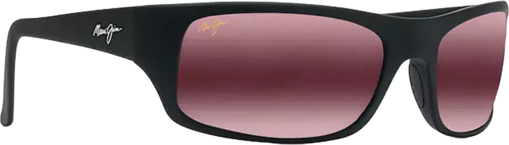 Maui Jim Peahi - Matte Black Frame with Rose Lens - Kunststofflinsen - MM202-022 - 1