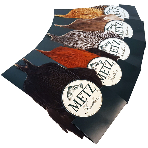 Metz Grade 3 Cock Neck - Trockenfliegenhälse und Sattelfedern - 40350100022 - 1