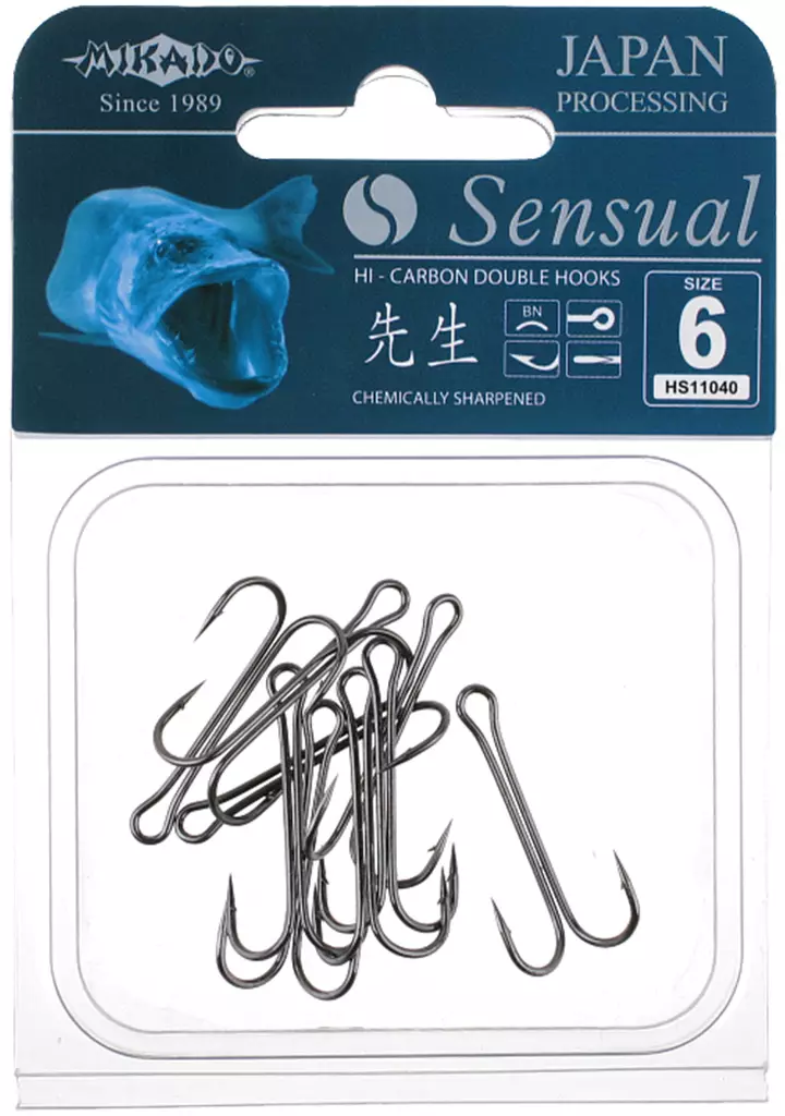 Mikado Double Hook - Haken - 5900637615422 - 1