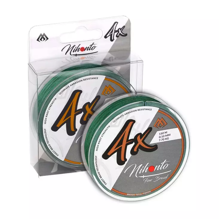 Mikado Nihonto Fine Braid 15m Green - Geflochtene Schnüre - 5900637509332 - 1