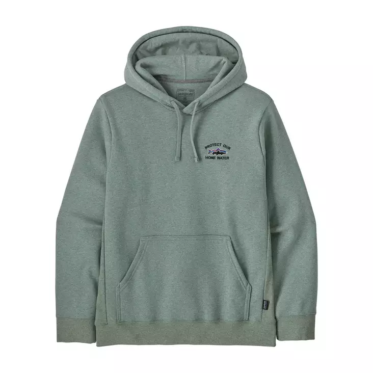 Patagonia M's Home Water Trout Uprisal Hoody Cover Green - Hoodies - 199346181822 - 1